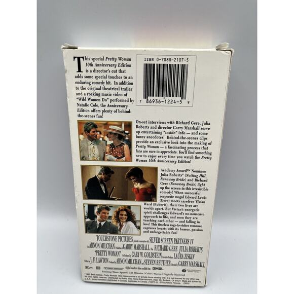 Pretty Woman 10th Anniversary Edition VHS Tested - Picture 4 of 8